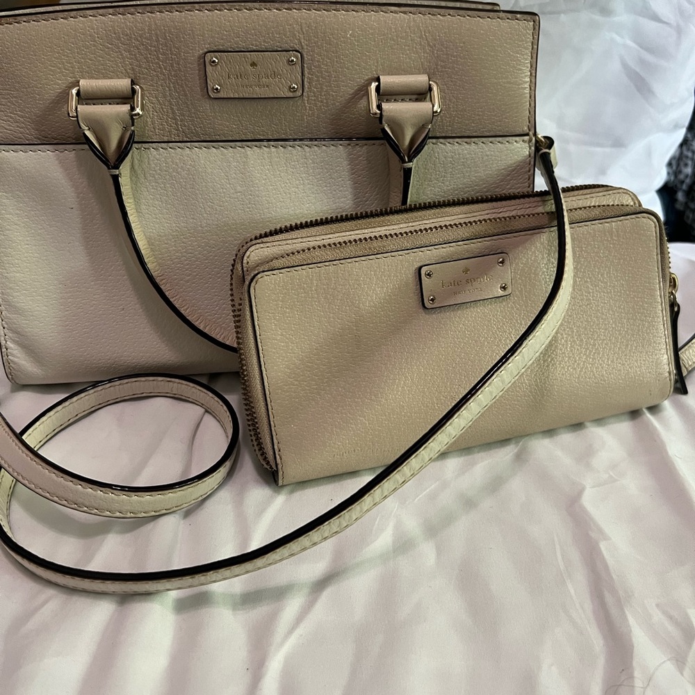 Kate spade cross body with wallet